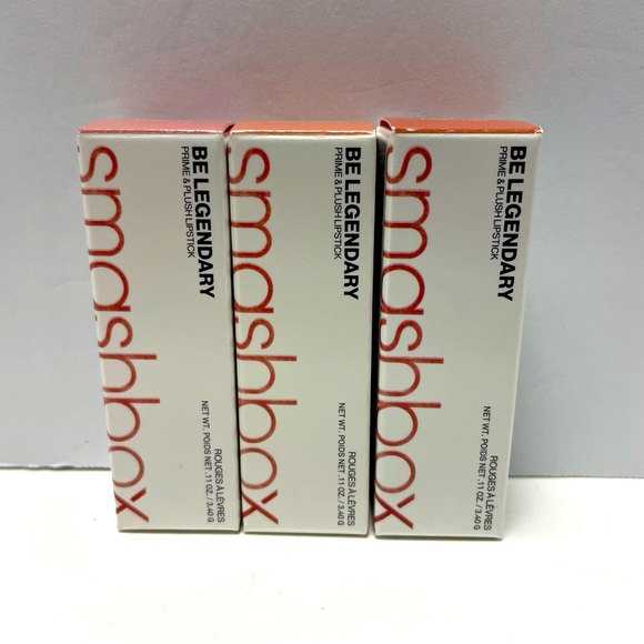 Smashbox Be Legendary Lipstick X 3  NEW - Picture 1 of 6